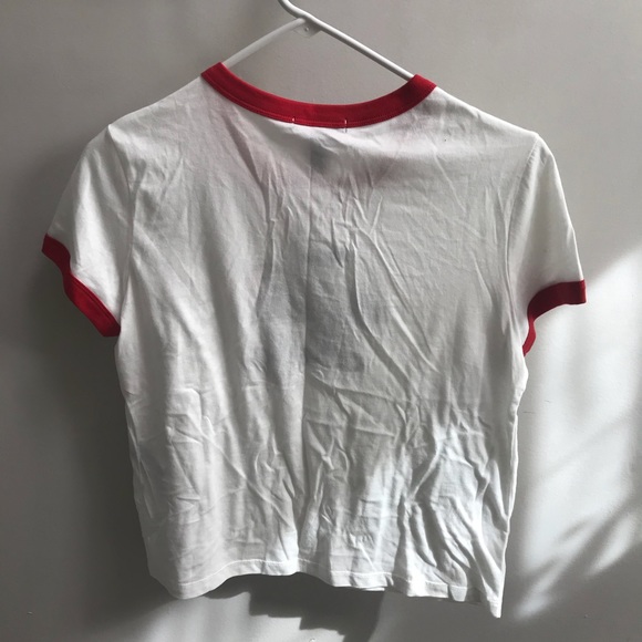 Forever 21 Santa Baby Ringer Tee - Picture 2 of 3